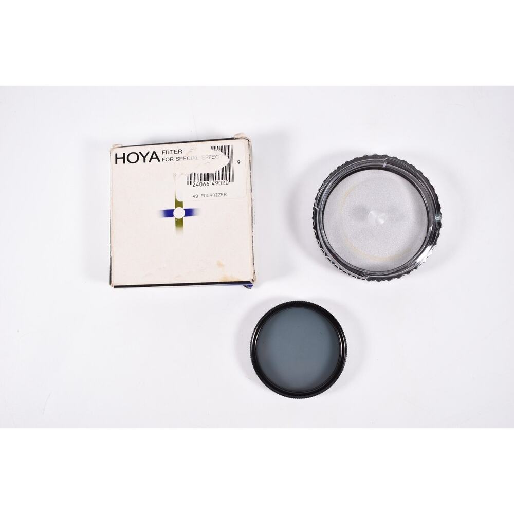 New Genuine Hoya 49mm Polarizer‎ PL Glass Lens Special Effects Filter Japan